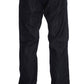 Elegant Straight Fit Blue Mens Jeans - SEHABRANDS