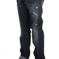 Elegant Regular Straight Fit Blue Jeans - SEHABRANDS