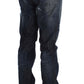 Elegant Regular Straight Fit Blue Jeans - SEHABRANDS