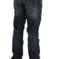 Elegant Straight Fit Low Waist Men's Jeans - SEHABRANDS