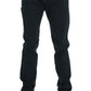 Chic Green Straight Cut Jeans - SEHABRANDS