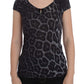 Chic Leopard Modal Top by Cavalli - SEHABRANDS