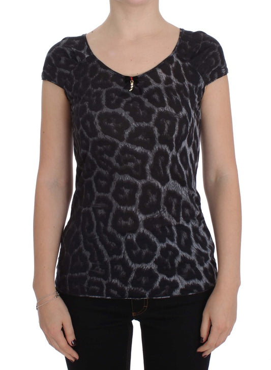 Chic Leopard Modal Top by Cavalli - SEHABRANDS