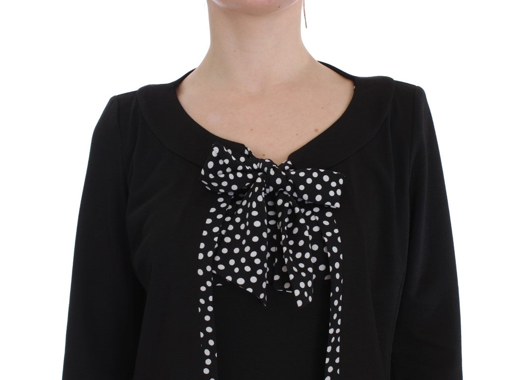 Chic Polka Dot Dress & Sweater Set - SEHABRANDS