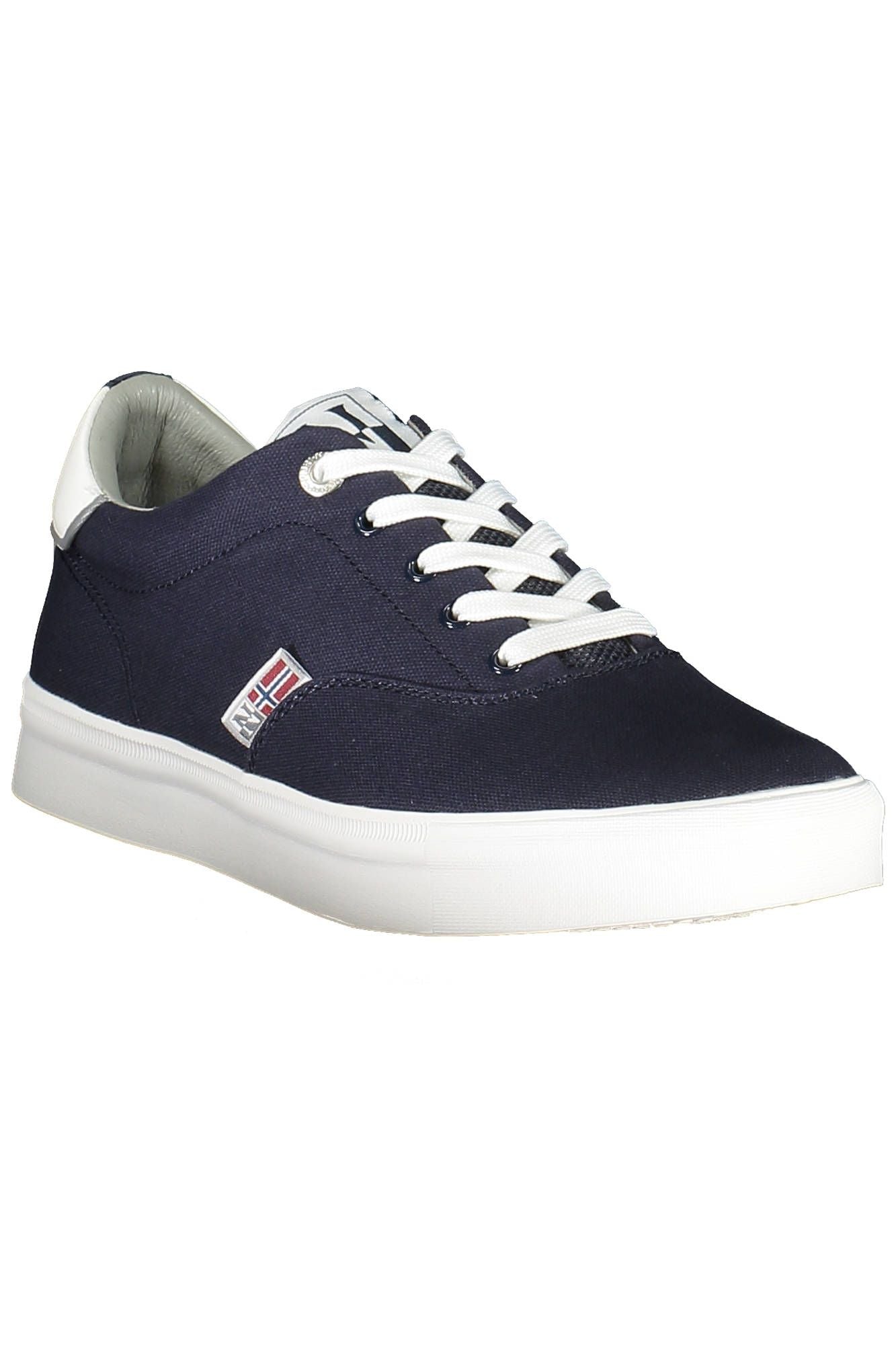 Blue Polyester Men Sneaker - SEHABRANDS