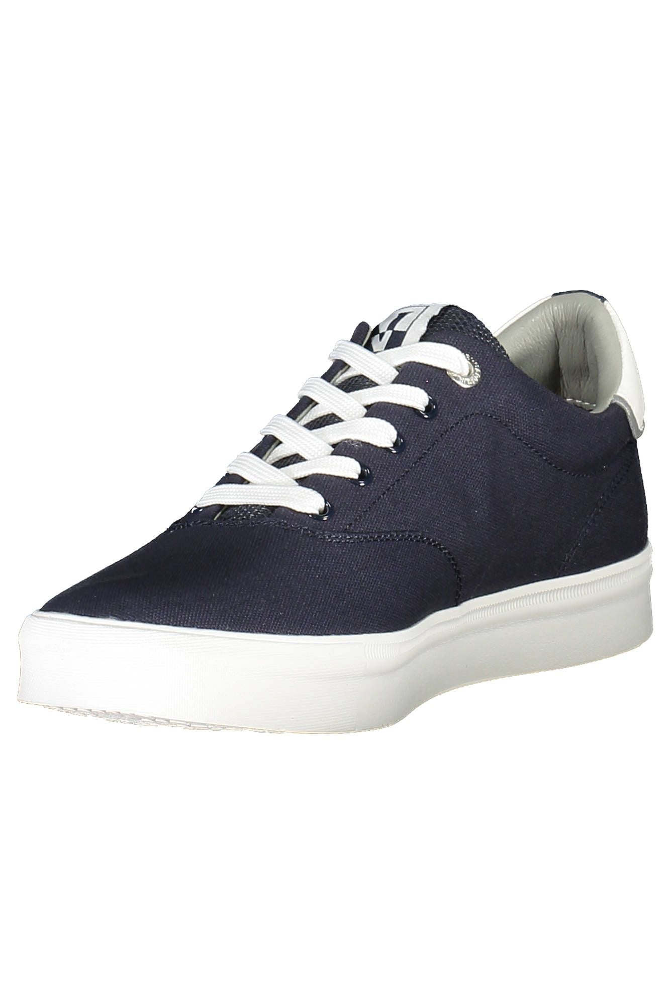 Blue Polyester Men Sneaker - SEHABRANDS