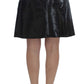 Elegant Two-Piece Black Skirt Suit - SEHABRANDS