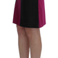 Chic Black and Pink Skirt Suit Ensemble - SEHABRANDS