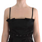 Elegant Black Evening Cami Top - SEHABRANDS