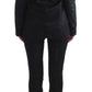 Elegant Three-Piece Black Pants Suit - SEHABRANDS