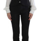 Elegant Three-Piece Black Pants Suit - SEHABRANDS