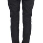 Chic Gray Cotton Blend Pantsuit Ensemble - SEHABRANDS