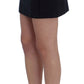 Chic Cotton Mini Skirt in Blue - SEHABRANDS