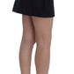 Chic Cotton Mini Skirt in Blue - SEHABRANDS