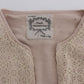 Elegant Pink Wrap Sweater Cotton Knit - SEHABRANDS