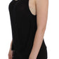 Sleek Black Cami Blouse Tank Top - SEHABRANDS