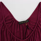 Elegant Purple Rayon Cami Blouse - SEHABRANDS