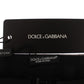 Dolce & Gabbana Elegant Silver Silk Cummerbund