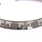 Elegant Rhodium Silver Bangle - SEHABRANDS