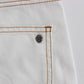 Chic White Slim Fit Denim - SEHABRANDS