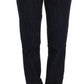 Chic Blue Straight Fit Designer Jeans - SEHABRANDS