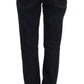 Chic Blue Straight Fit Designer Jeans - SEHABRANDS