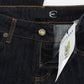 Chic Blue Straight Fit Designer Jeans - SEHABRANDS