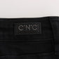 Sleek Black Slim Fit Designer Jeans - SEHABRANDS