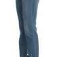 Chic Slim Fit Blue Jeans for the Modern Woman - SEHABRANDS