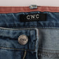 Chic Slim Fit Blue Jeans for the Modern Woman - SEHABRANDS