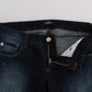 Sleek Slim Fit Blue Designer Jeans - SEHABRANDS