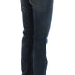 Chic Blue Regular Fit Designer Jeans - SEHABRANDS