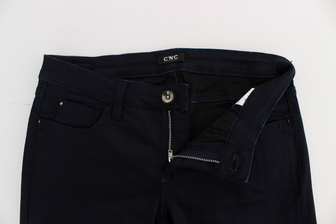 Chic Slim Fit Designer Denim Delight - SEHABRANDS