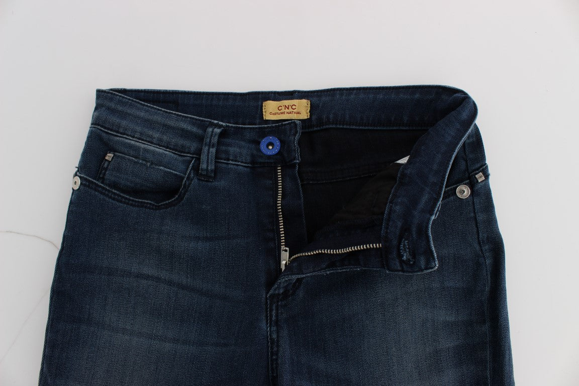 Sleek Slim Fit Italian Designer Jeans - SEHABRANDS