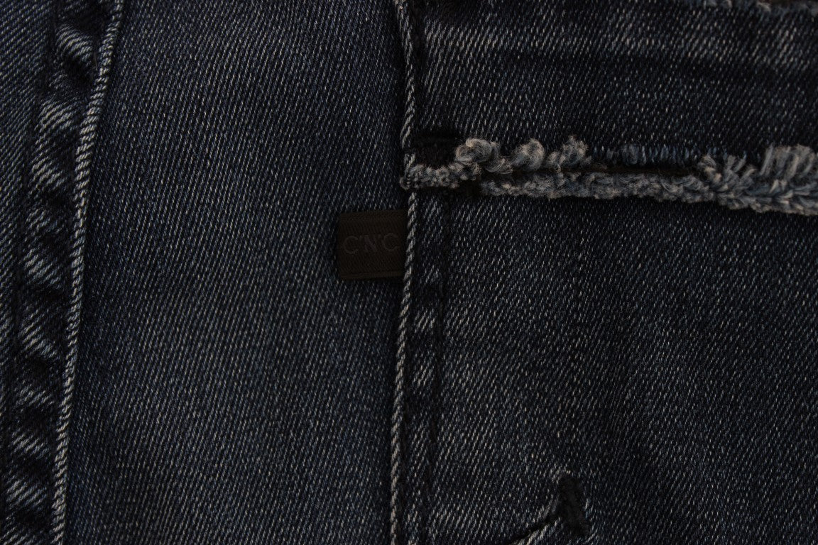 Sleek Slim Fit Italian Designer Jeans - SEHABRANDS