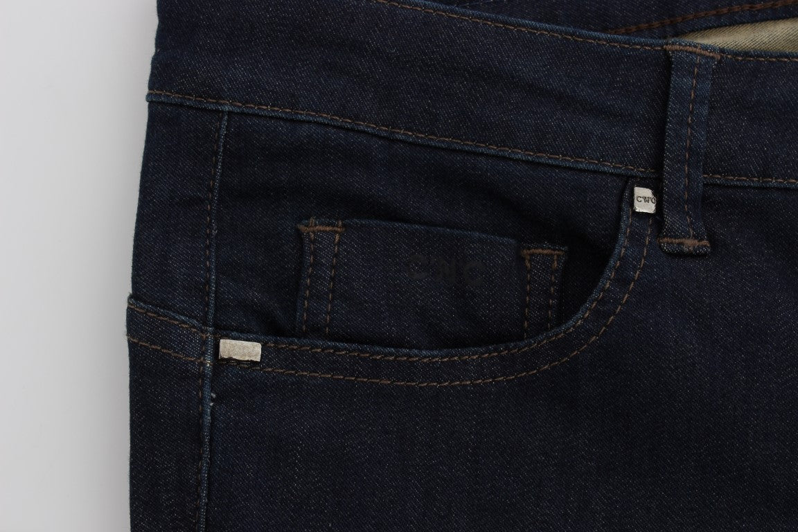 Sleek Slim Fit Designer Denim - SEHABRANDS