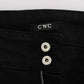 Elegant Black Slouchy Fit Jeans for Trendsetters - SEHABRANDS