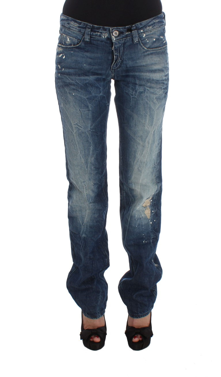 Chic Blue Regular Fit Denim - SEHABRANDS