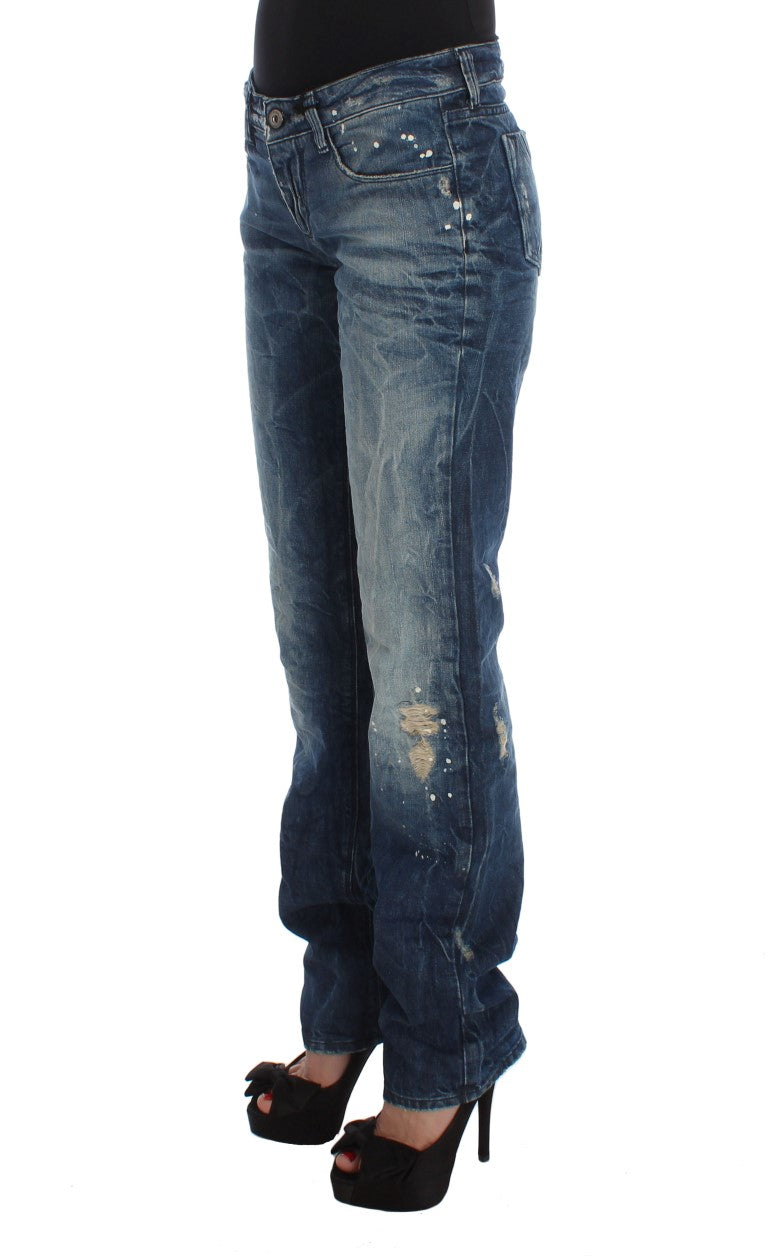 Chic Blue Regular Fit Denim - SEHABRANDS