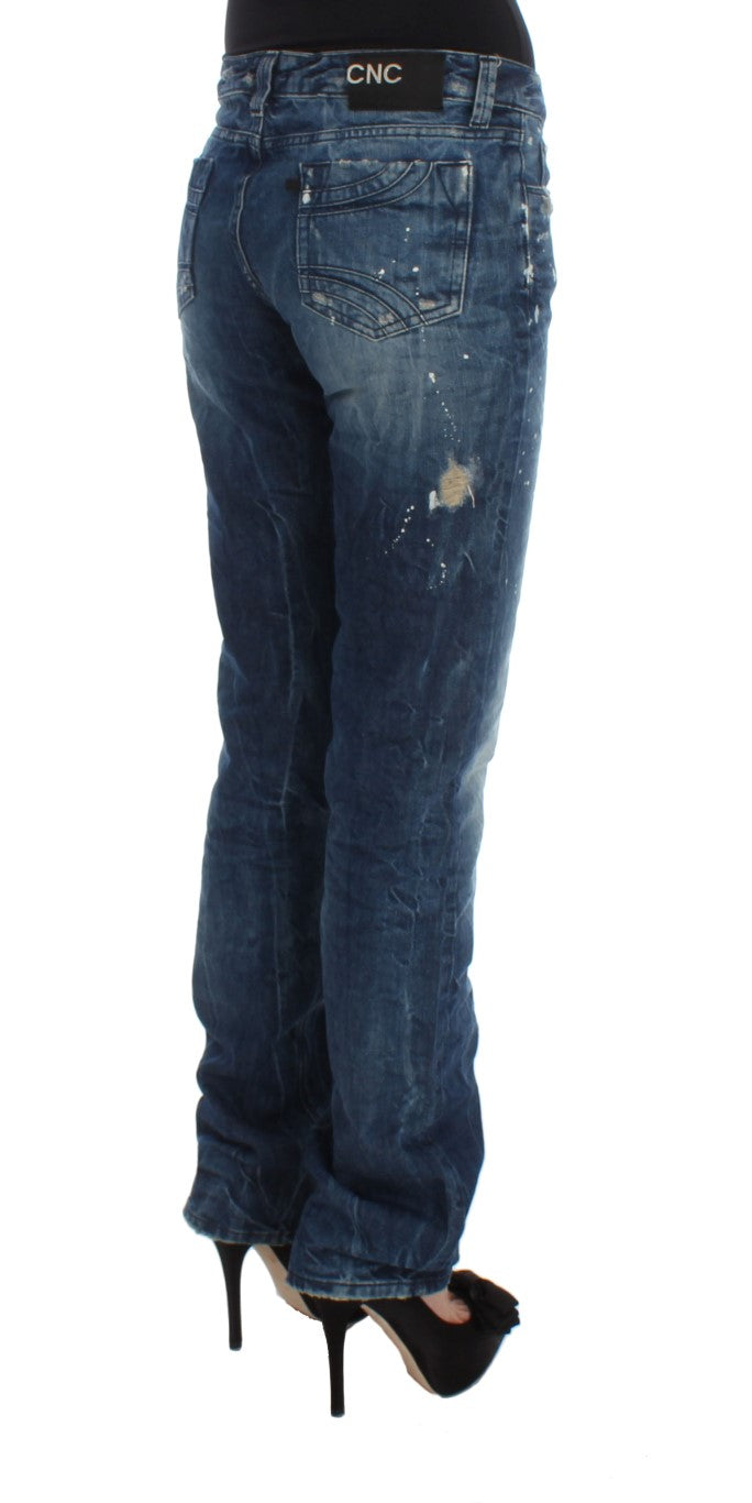 Chic Blue Regular Fit Denim - SEHABRANDS