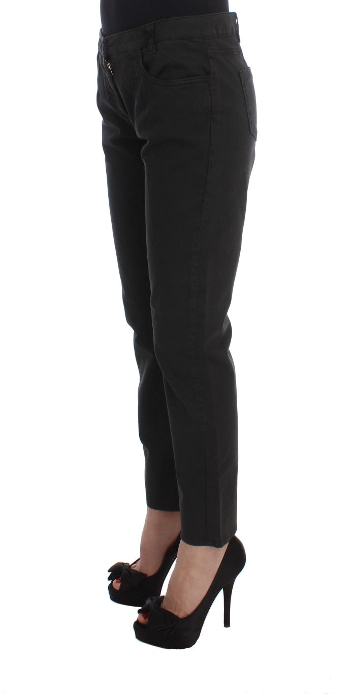 Chic Black Regular Fit Denim Jeans - SEHABRANDS