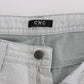 Chic Gray Slim Fit Designer Jeans - SEHABRANDS