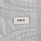 Chic Gray Slim Fit Designer Jeans - SEHABRANDS