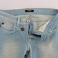 Chic Super Slim Blue Jeans - SEHABRANDS