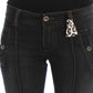 Chic Slim Fit Italian Cotton Jeans - SEHABRANDS