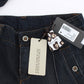 Chic Slim Fit Italian Cotton Jeans - SEHABRANDS