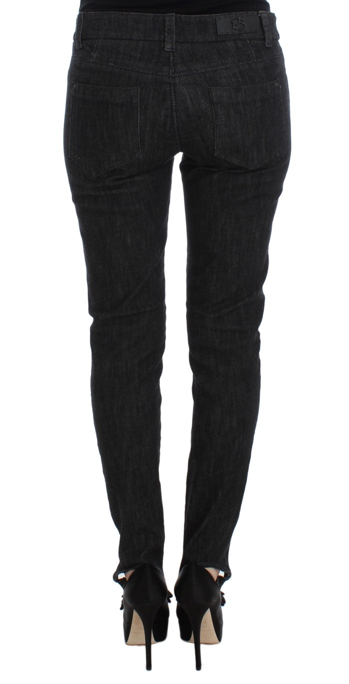 Elegant Slim Fit Blue Jeans - SEHABRANDS