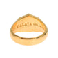 Elegant Men's Gold Plated Silver Ring - SEHABRANDS