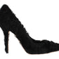 Dolce & Gabbana Elegant Pumps in Luxe Xiangao Fur Leather