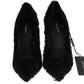 Dolce & Gabbana Elegant Pumps in Luxe Xiangao Fur Leather